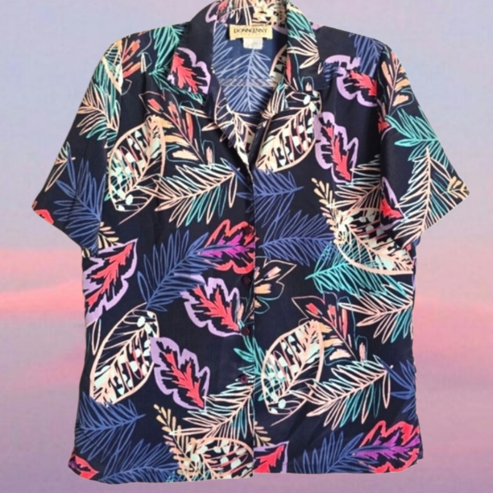 🩷Pastel Neon Vibrant Vintage Top🩷